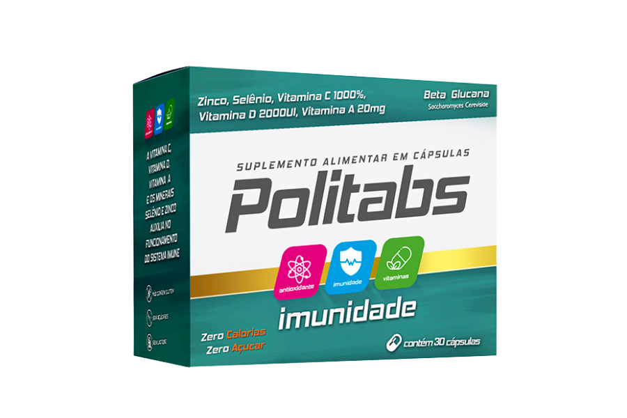 Imagem do produto Politabs imunidade 30 comprimidos