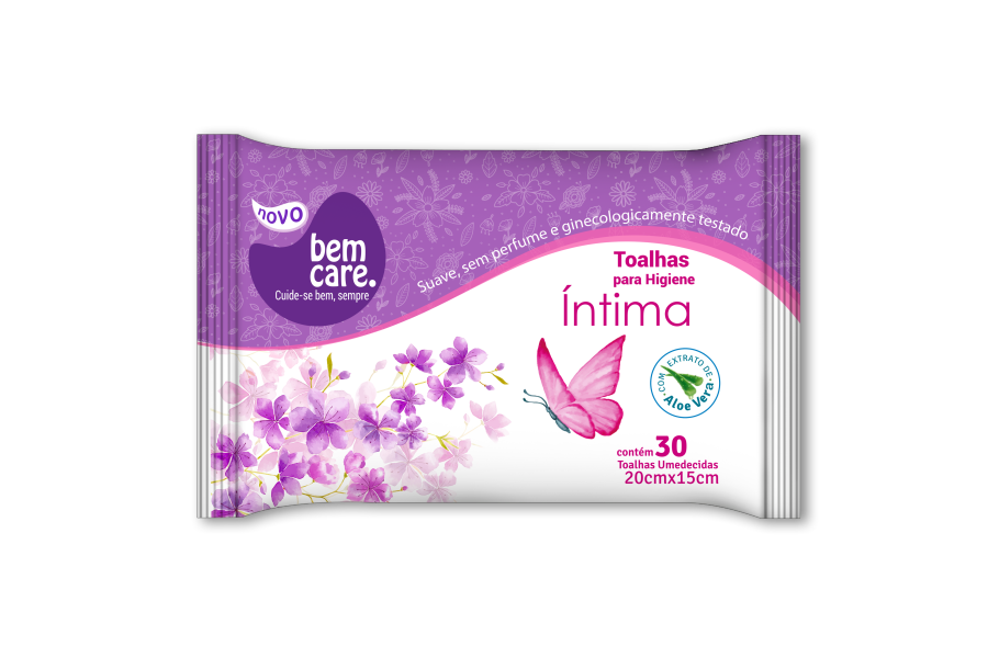 Imagem do produto Toalha Umedecida Intima 30un