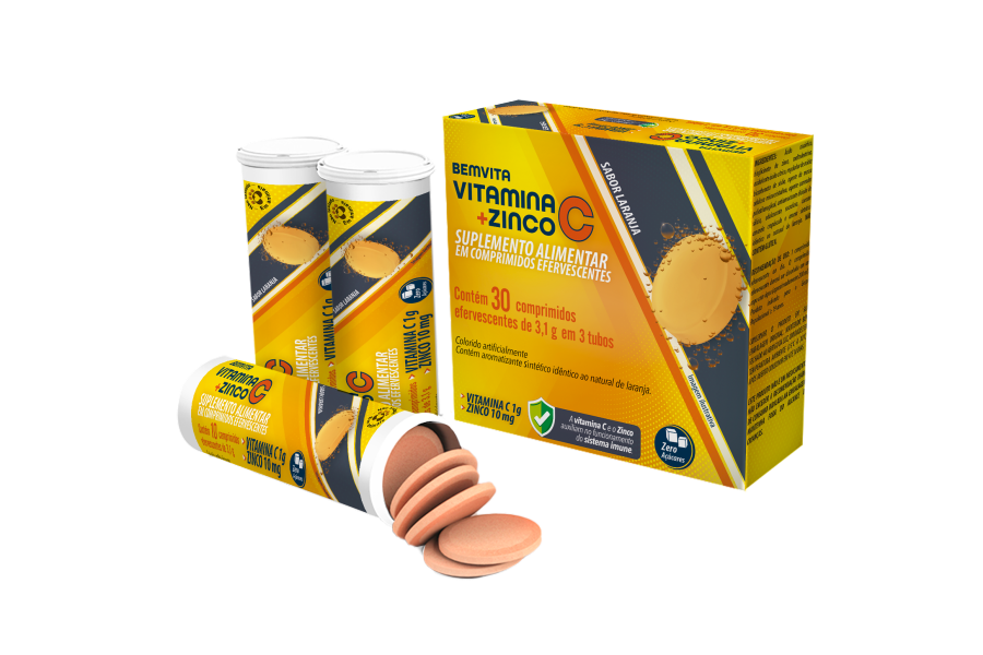 Imagem do produto Bem Vita Vitamina C + Zinco