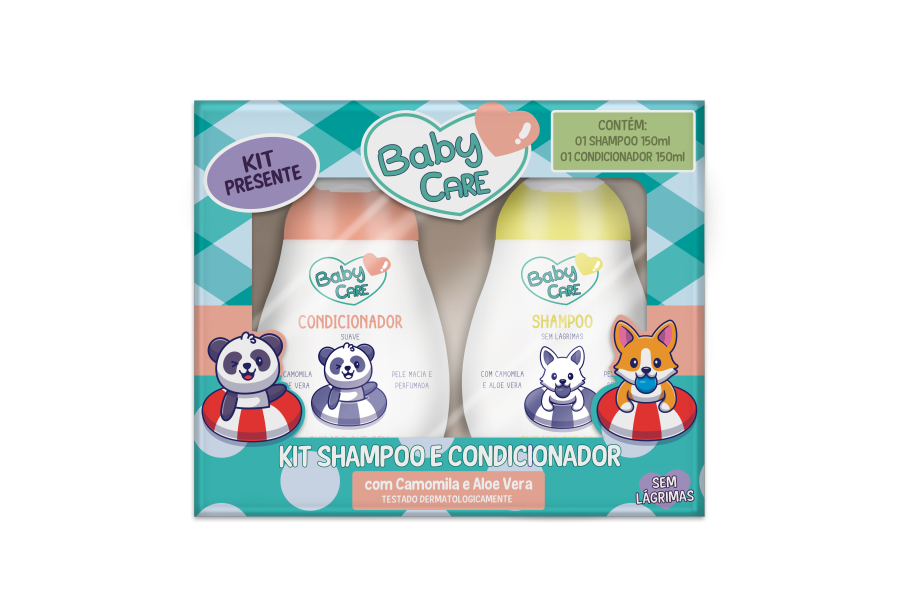 Imagem do produto Kit Shampoo e Condicionador Baby Care 