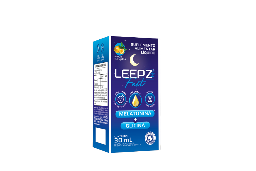 Imagem do produto LEEPZ FAST  MELATONINA + GLICINA